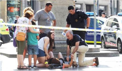 Συγκλονιστικό βίντεο λίγο μετά την τρομοκρατική επίθεση στη Λα Ραμπλα – ΠΡΟΣΟΧΗ ΣΚΛΗΡΕΣ ΕΙΚΟΝΕΣ